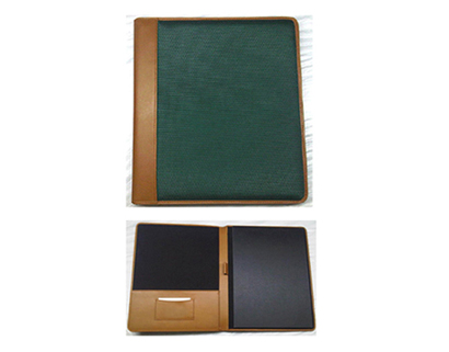 Letter Padfolio (Ballistic Nylon with leather trims and pocket)